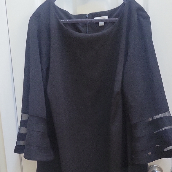 Calvin Klein Black Long Sleeve Dress - Picture 7 of 8